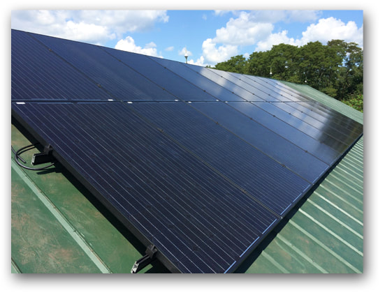 Twin Tier Solar Panel Installation